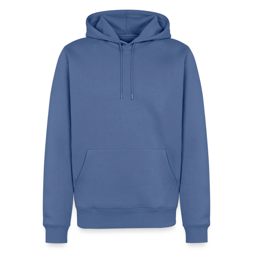 Männer Premium Hoodie Eat The Rich Hoodie - Karl Marx Döner Satire im roten Retro-Look - Taubenblau