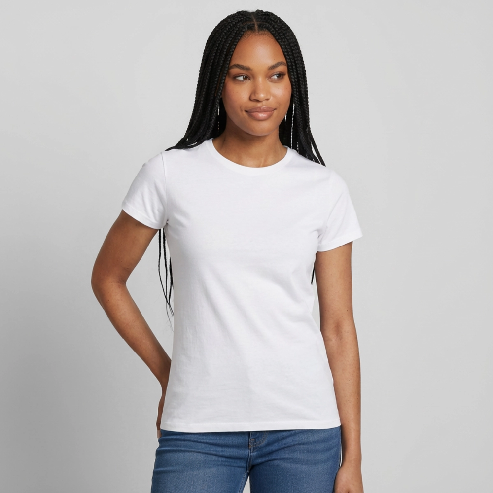 Thüringen bleibt stabil - Schwarzes / Weißes Frauen T-Shirt - Weiß